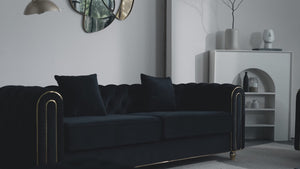 86 Widez Luxury Modern Tufted Sofa for Living Room Luxury Sofa Set