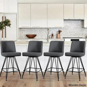 Princetone Swivel 26’’ Counter And Bar Stool (Set Of 2)
