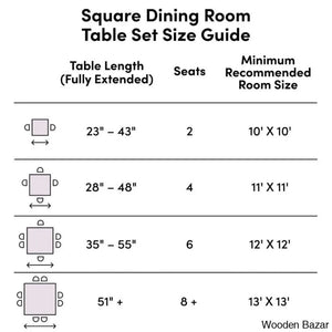 dining set - Wooden Bazar