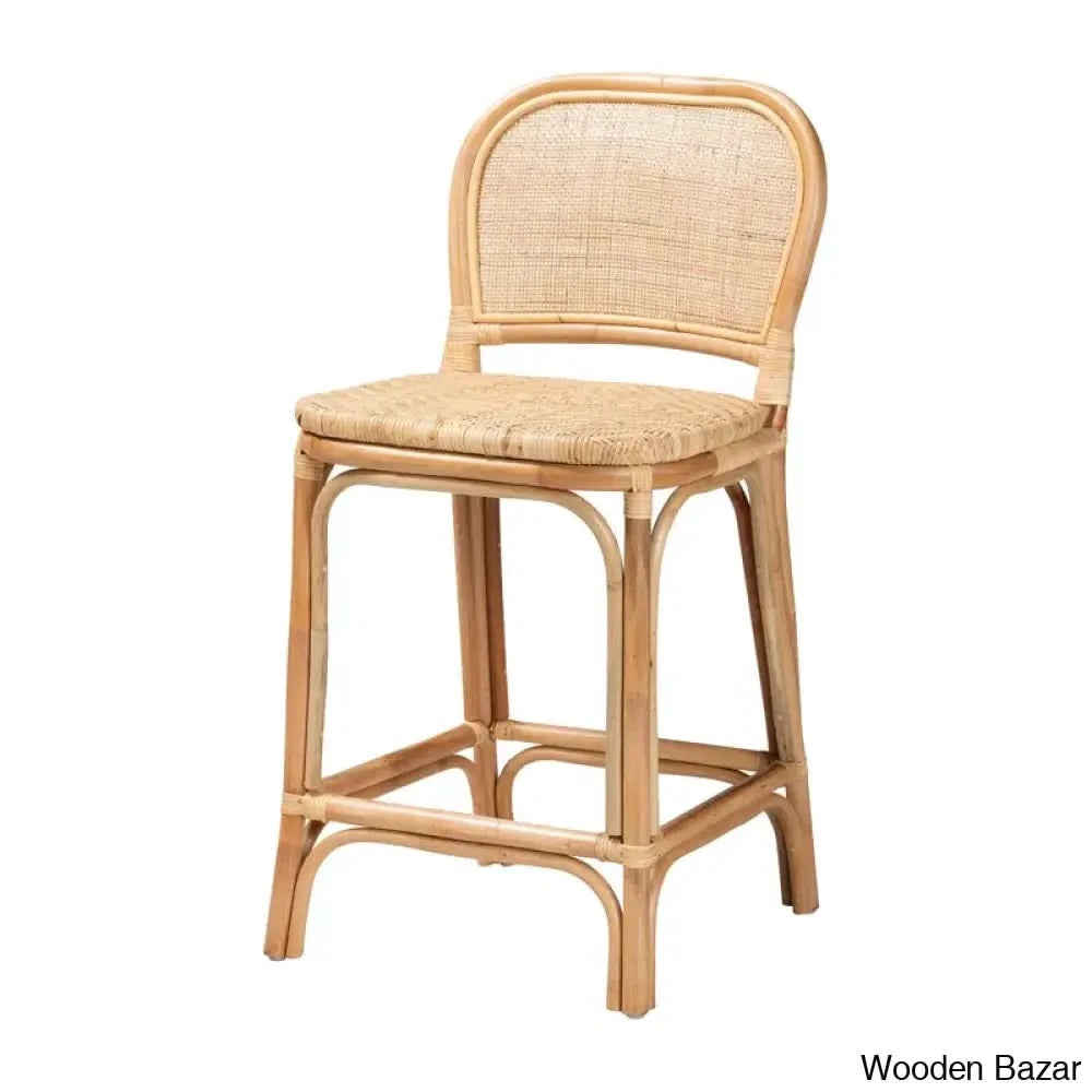 Rattans Swivel Bogard Bar And Counter Stool (26’’ Seat Height)