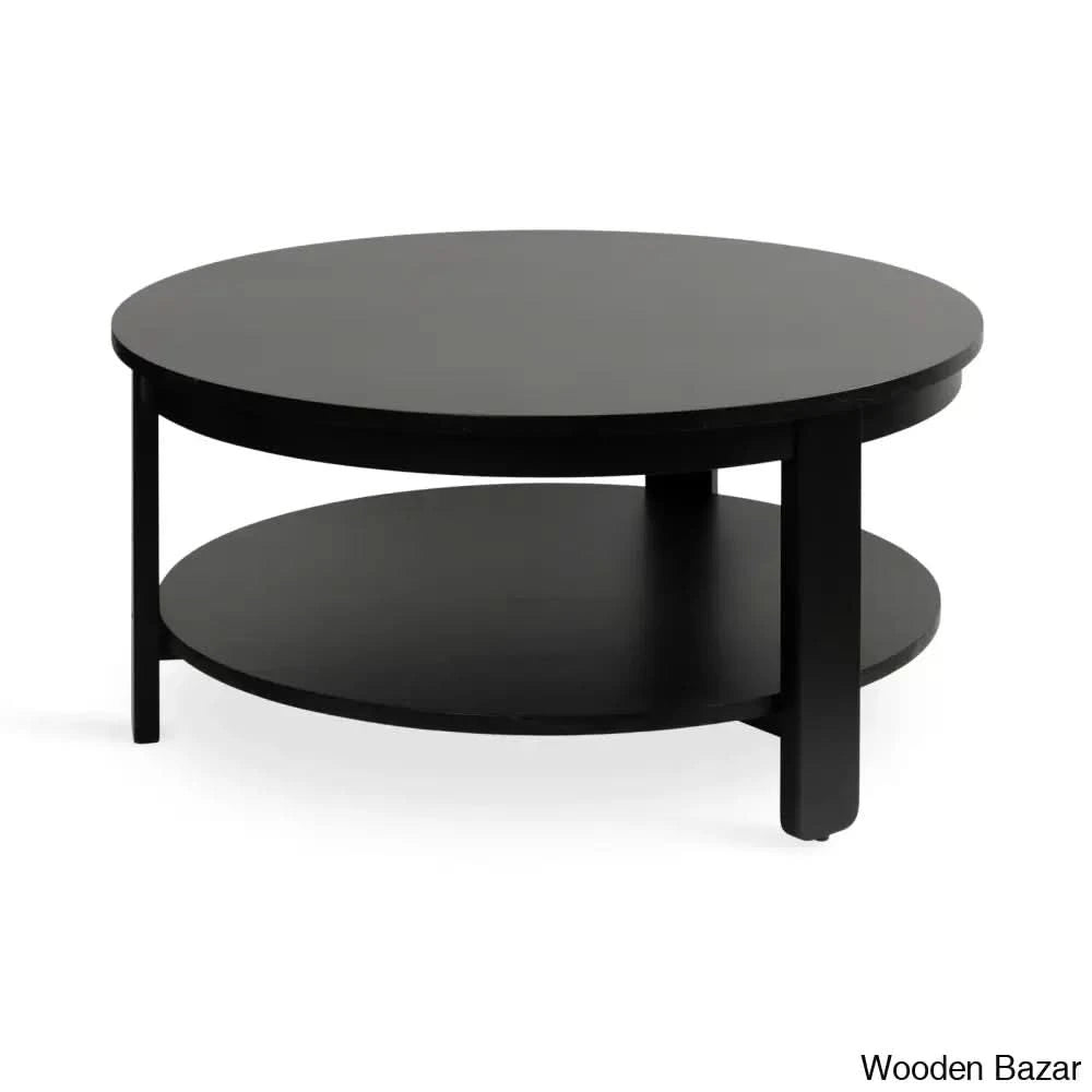 Razeena Coffee Table And Center Table Black