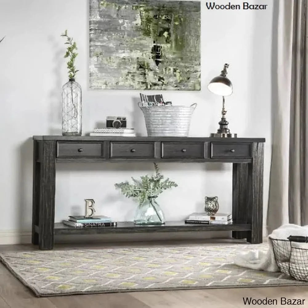 Glass Entryway Table