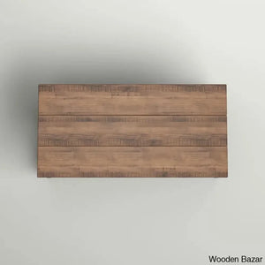 Rosa Solid Wood Top Coffee And Center Table