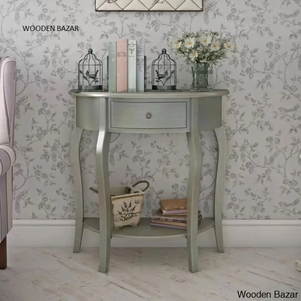 Sofa Table With Glass - Console Table
