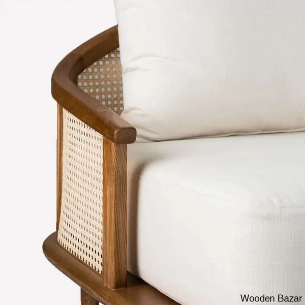 Sadien Solid Wood 2 & 3 Seater Luxury Sofa - Wooden Bazar