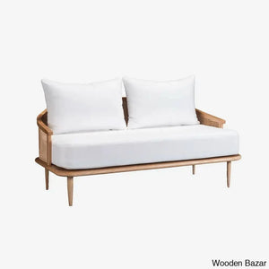 Sadien Solid Wood 2 & 3 Seater Luxury Sofa - Wooden Bazar