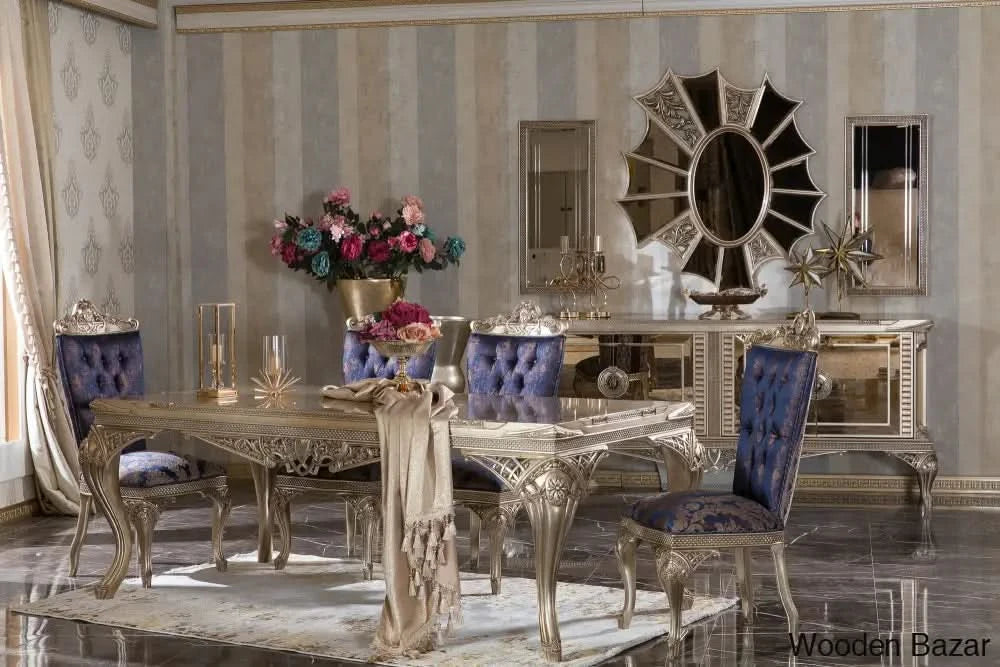 Luxury 4 Seater Dining Set