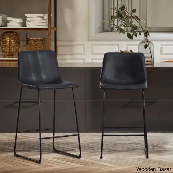 Schero Dining Chairs Counter Stool & Bar Stools (Set Of 2)