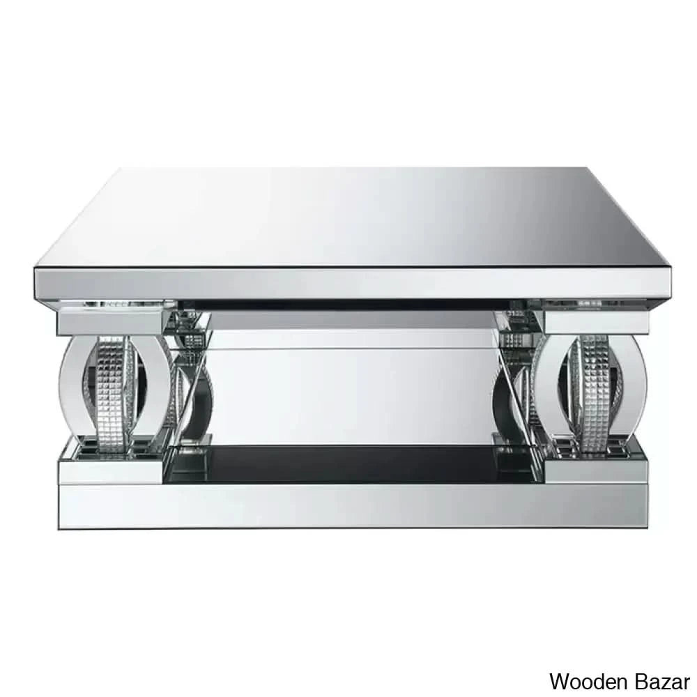 Sherrardo Glass Top Coffee And Center Table