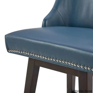 Shurmaz Swivel Upholstered 26’’ Counter And Bar Stool