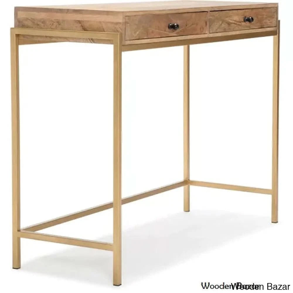 Small Accent Table for Living Room - Console Table