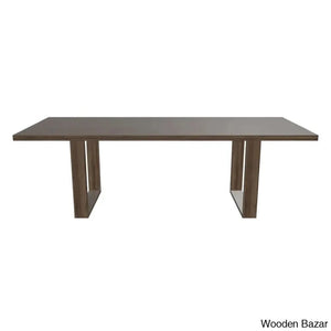 Solid Wood Dining Table With Ultimate Comfort - Wooden Bazar