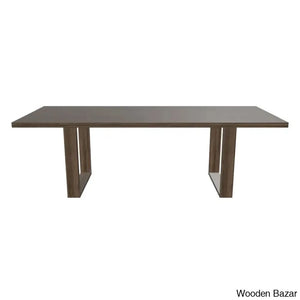 Solid Wood Dining Table With Ultimate Comfort - Wooden Bazar