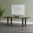 Solid Wood Dining Table With Ultimate Comfort - Wooden Bazar Black