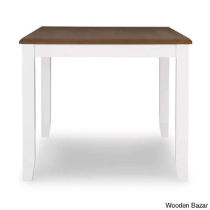 Sonny New 4 Seater Wooden Crafted Dining Table Set - Bazar