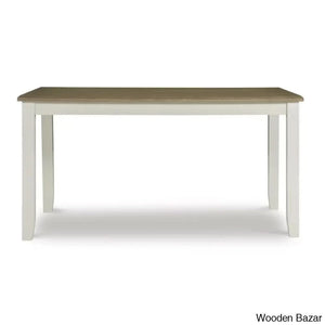 Sonny New 4 Seater Wooden Crafted Dining Table Set - Bazar