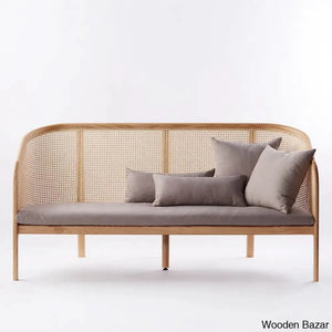 Stella Innovative Rattan Solid Wood Cane Sofa With Perfect Fusion Of Modern Design