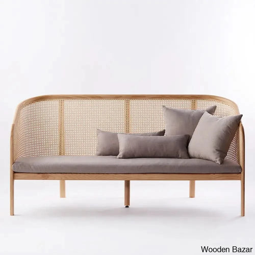 Stella Innovative Rattan Solid Wood Cane Sofa With Perfect Fusion Of Modern Design
