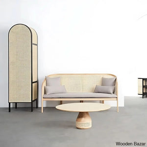 Stella Innovative Rattan Solid Wood Cane Sofa With Perfect Fusion Of Modern Design