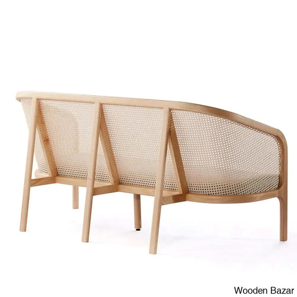 Stella Innovative Rattan Solid Wood Cane Sofa With Perfect Fusion Of Modern Design