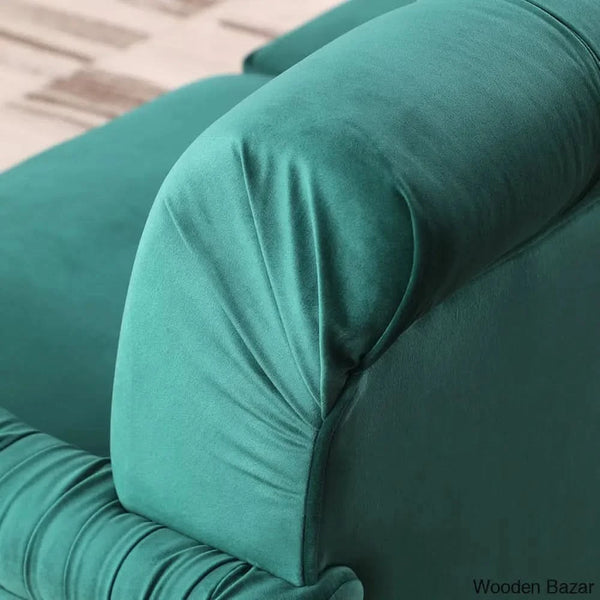 Sullivan Modern 3 Seater Sofa In Chesterfield Style - Wooden Bazar