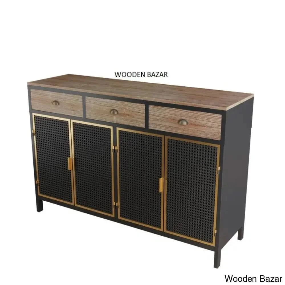 Wood Couch Table - Console Table