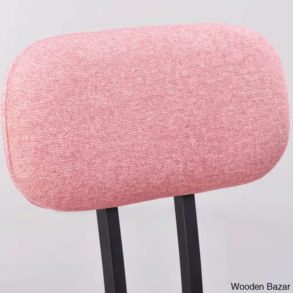 Taurice Swivel Upholstered 26.4’’ Counter And Bar Stool With Metal Frame (Set Of 2)