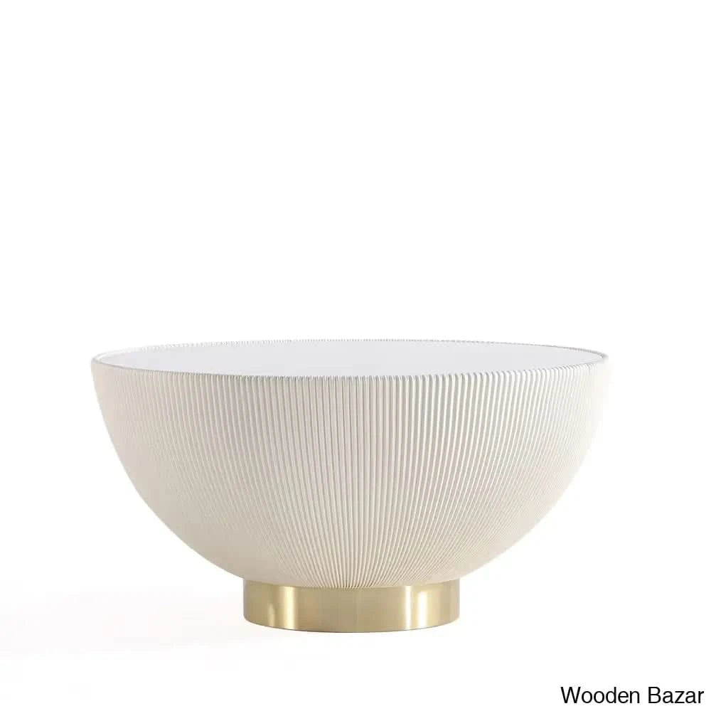 Thaine Coffee Table And Center Table Cream