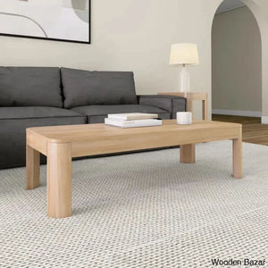 Torianoe Solid Wood Single Coffee And Center Table