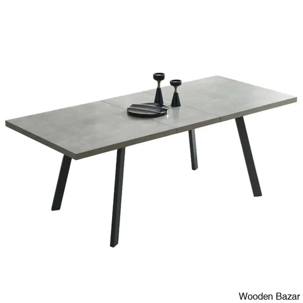 Toxen Latest 6 Seater Extendable Dining Set