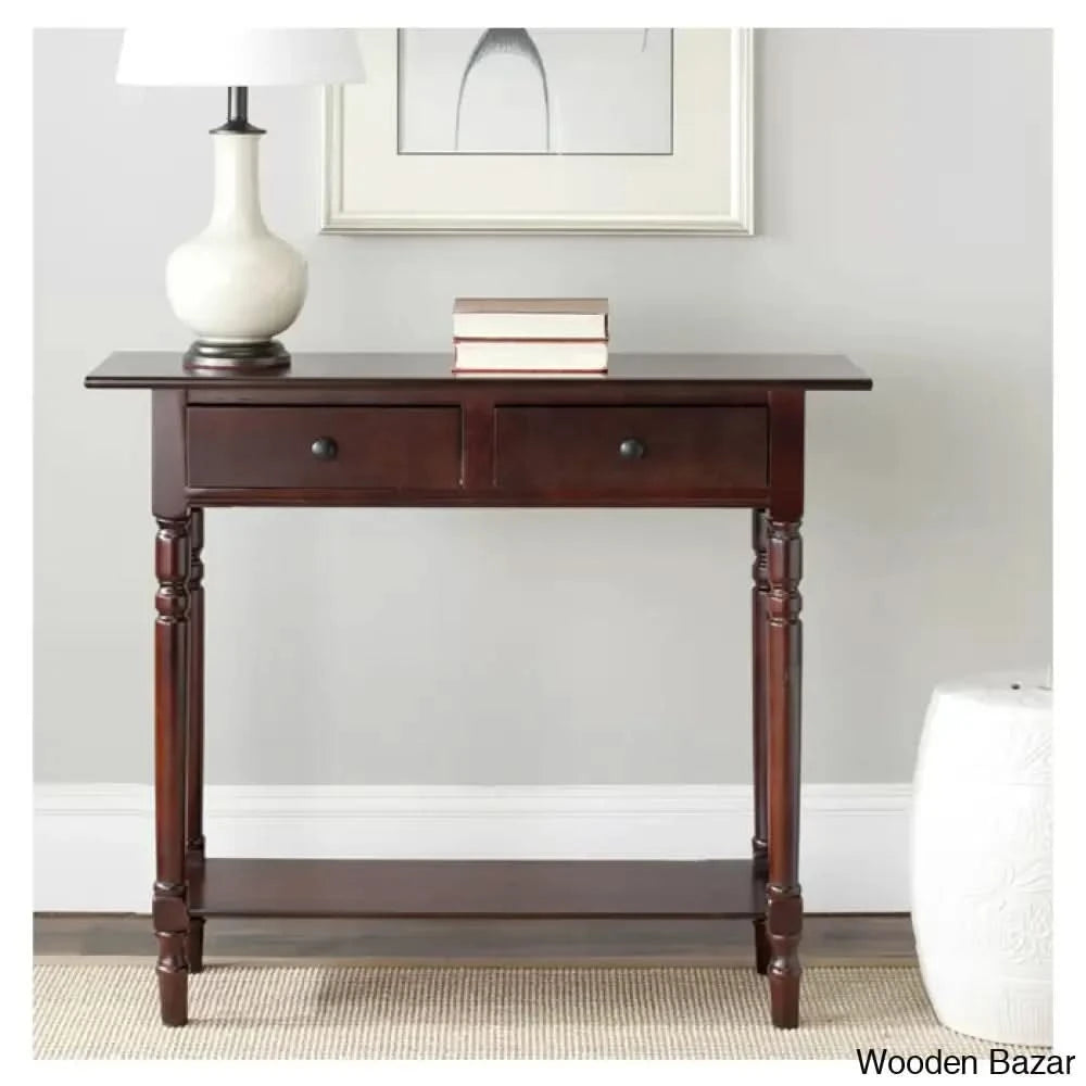 Wood Foyer Table - Console Table
