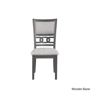 Twain Modern 4 Seater Solid Wood Top Dining Table Set