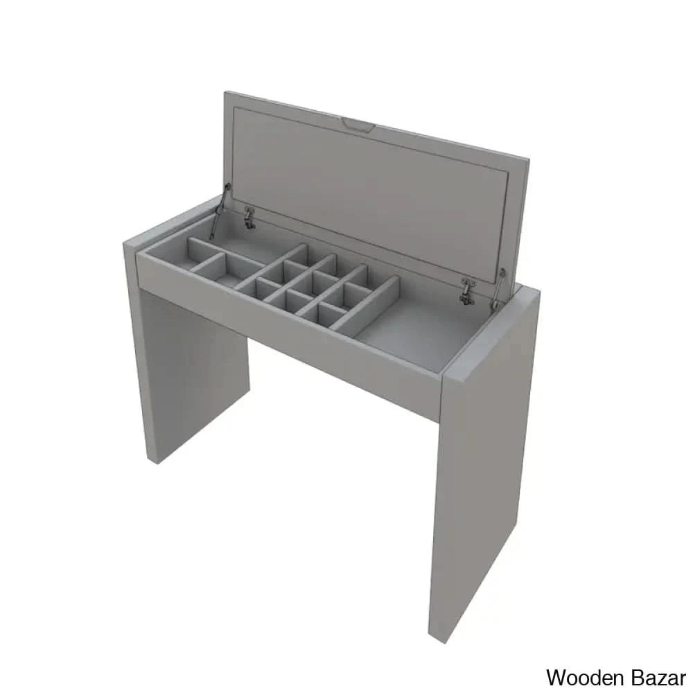 Vanity Dressing Table With Stool