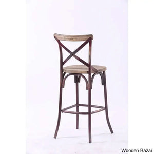 Vealem Swivel Yahir Bar Stool Counter Height Stools Dinning Chair