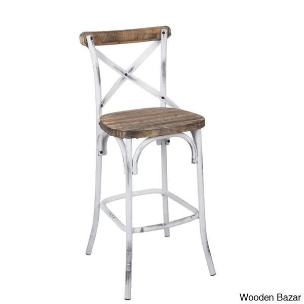 Vealem Swivel Yahir Bar Stool Counter Height Stools Dinning Chair
