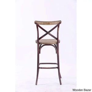 Vealem Swivel Yahir Bar Stool Counter Height Stools Dinning Chair