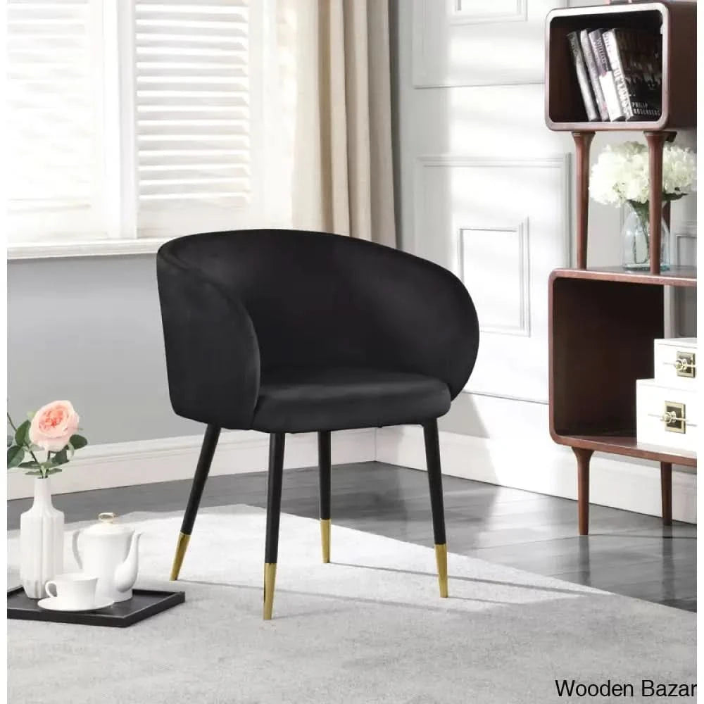 Velvet Arm Chair