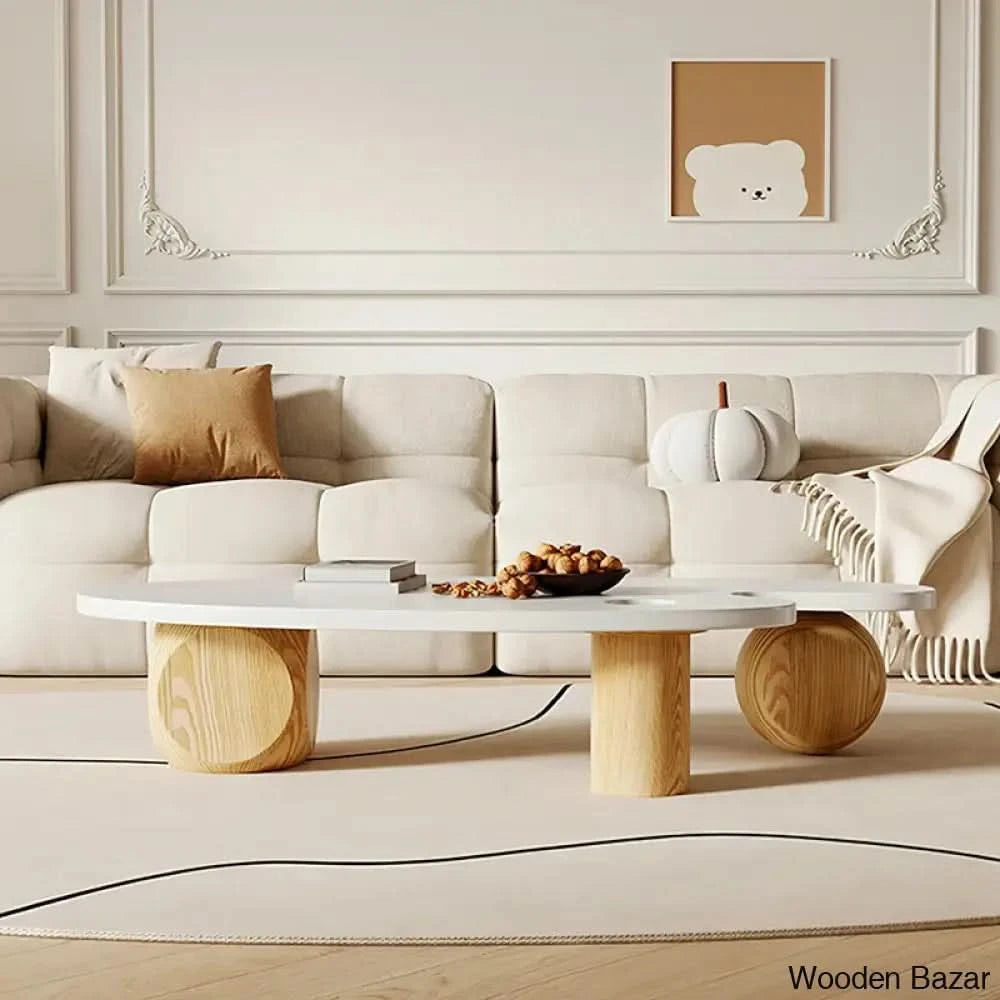 Weiyun Coffee And Center Table 12’’ H X 47’’ L 24’’ W