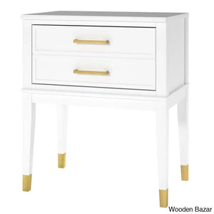 Bedside Table - Wooden Bazar