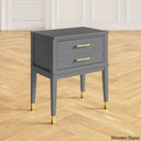 Bedside Table - Wooden Bazar