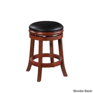 Westerbergy Swivel Upholstered Counter And Bar Stool