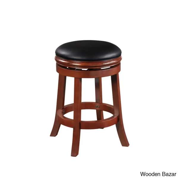 Westerbergy Swivel Upholstered Counter And Bar Stool
