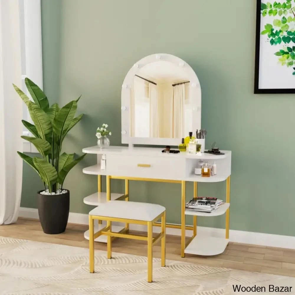 White Dressing Table