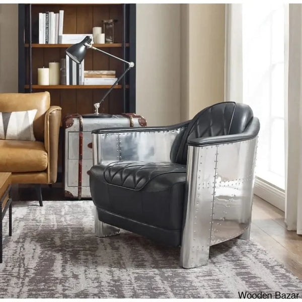 Leather Arm Chair-2