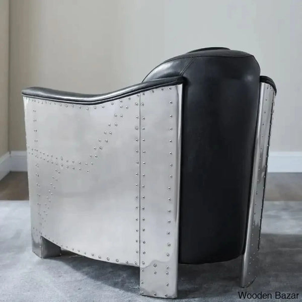 Leather Arm Chair-4