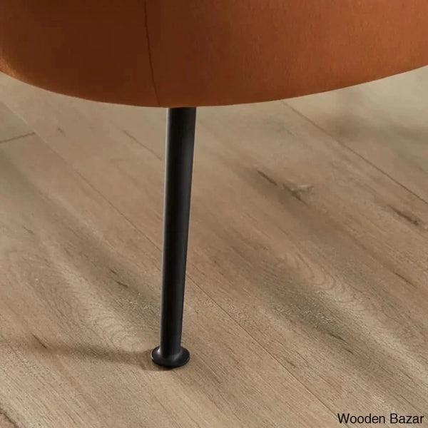 Velvet Arm Chair-3