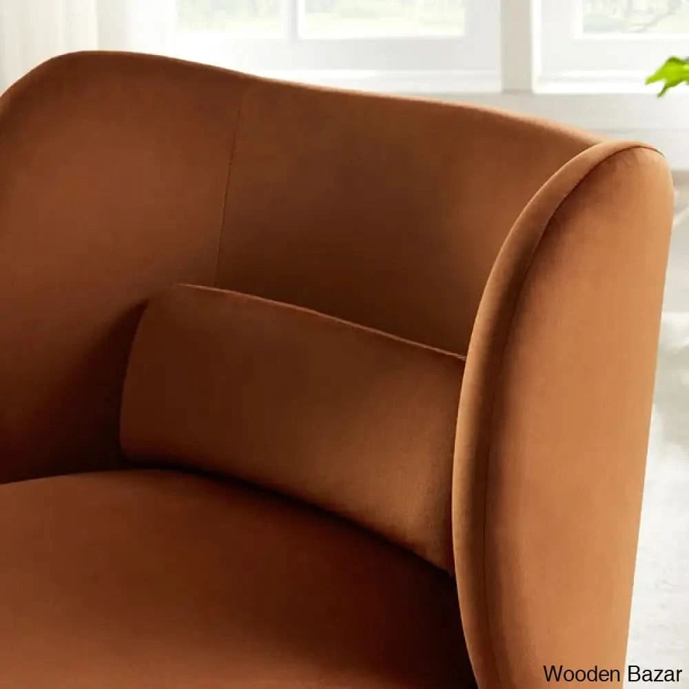 Velvet Arm Chair