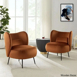 Velvet Arm Chair