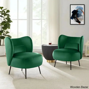 Velvet Arm Chair-8