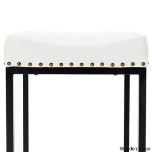 Winster Swivel Cushioned Backless Counter & Bar Stools With Metal Frame Upholstered Seat
